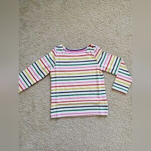 Colorful Striped Kids Long Sleeve Shirt